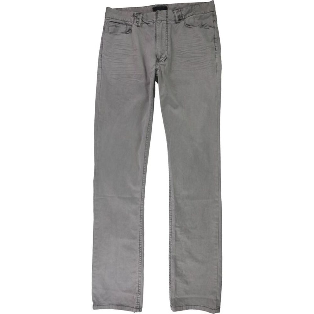 Rogue State Mens Solid Straight Leg Casual Pants, NWT